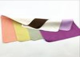 DHL expédier tissu miroir créatif 15X18 cm microfibre daim île soie quatre couleurs lunettes chiffons personnalisé DFMCJB0082554667