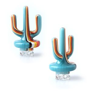 ¡¡¡DHL!!! Accesorios para fumar Cactus Glass Spinning Carb Cap para Quartz Banger Water Bong Dab Rigs