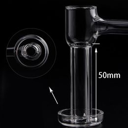 Accesorios de fumar dhl borde biselado completo XL Terp Slurper Smoking Quartz Banger 20mmod Masculino Femenino sin costuras uñas para núcleos de agua de agua