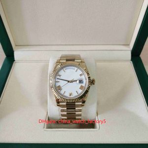 BP Factory Top Qualité Montres BPF 40mm Day-Date 228235 Président Or Rose 18k Cadran Romain Asie 2813 Mouvement Mécanique Automatique Montre Homme Montres Homme