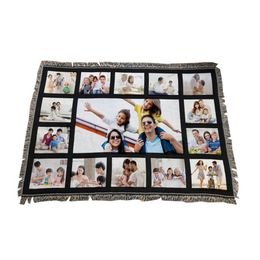 Couverture de panneau de Sublimation DHL, couvertures blanches vierges pour tapis, couvertures carrées pour sublimation, tapis d'impression par transfert thermique