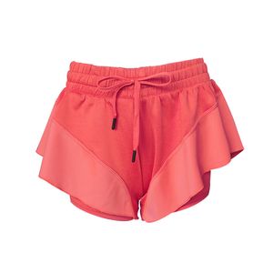 DHL Tennis Skorts Femmes 2 en 1 Sport Shorts Fitness Dames Exercice Chaud Double Couche Yoga Respirant Court Gym Mesh Vêtements De Course Shorts