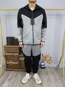 DHL cremallera gruesa Diseñador hombres pantalones ropa deportiva mujer tecnología polar chándal para hombre chaqueta de manga larga pantalón jogger chándales casuales Mans Joggers Pantalón para correr