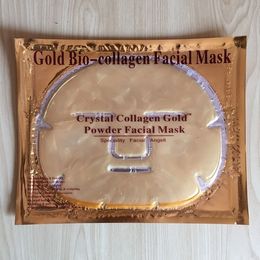 DHL Top Selling Goud Bio-Collageen Facial Mask Face Crystal Powder Collageen Moisturizing Beauty Huidverzorging Producten