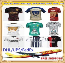 DHL UPS FEDEX 22 23 Club America Soccer Jerseys Leon Monterrey 2022 2023 Club Tijuana Cruz Azul Naul Tigres Chivas Camisas Necaxa Rayados Atlas Unam voetbalshirt