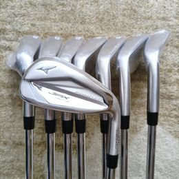 DHL UPS FedEx Nieuwe 8 stks mannen golfclubs golf irons jpx923 Hot Metal Set 5-9PGS Flex stalen as met head cover