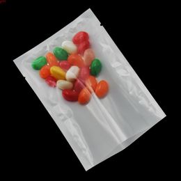 DHL Groothandel 9x13cm Bruiloft Snoep Pakket Plastic Zak Open Top Voedsel Warmte Seal Poly Bags Gedroogd Fruit Snack Vacuüm 2500 PCshigh Quatity