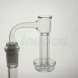 Dhl yinuoou full las roken xl terp slurper kwarts banger met helder roosterschaal 10 mm 14 mm 18 mm afgeschuine rooknagels voor glazen water bong rigs pijpen