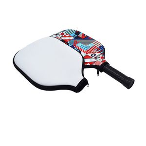 DHL50PCS PARTY GOVE SUBLIMATION DIY WIT DUBBELE ZUID BEGEERDE NEOPRENE RACKET COVER BESTE CADEA