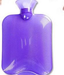 Dhlrubber Water Bottle Premium Classic Transparent Water Bottes Idéal pour le soulagement de la douleur Muscle relaxation Confort Utilisation 5878125