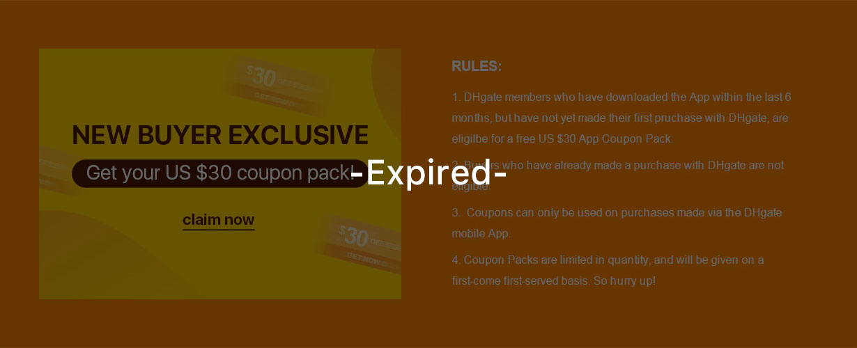 dhgate new buyer coupon