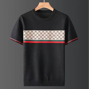 Dhug Camisetas para hombres Diseñador para hombre Marca de camiseta de lujo Suéter de punto suelto de gran tamaño Manga corta Camisetas para hombres y mujeres Camisetas