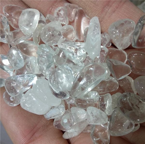 DHX SW 100g piedra de cristal de cuarzo transparente natural espécimen mineral curativo reiki energía y pecera decoración de piedra artesanías enteras 6465138