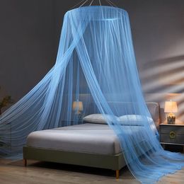 Dia85cm H280cm lit à baldaquin sur le lit moustiquaire baldaquin Camping tente répulsif tente insecte rideau lit Net256i