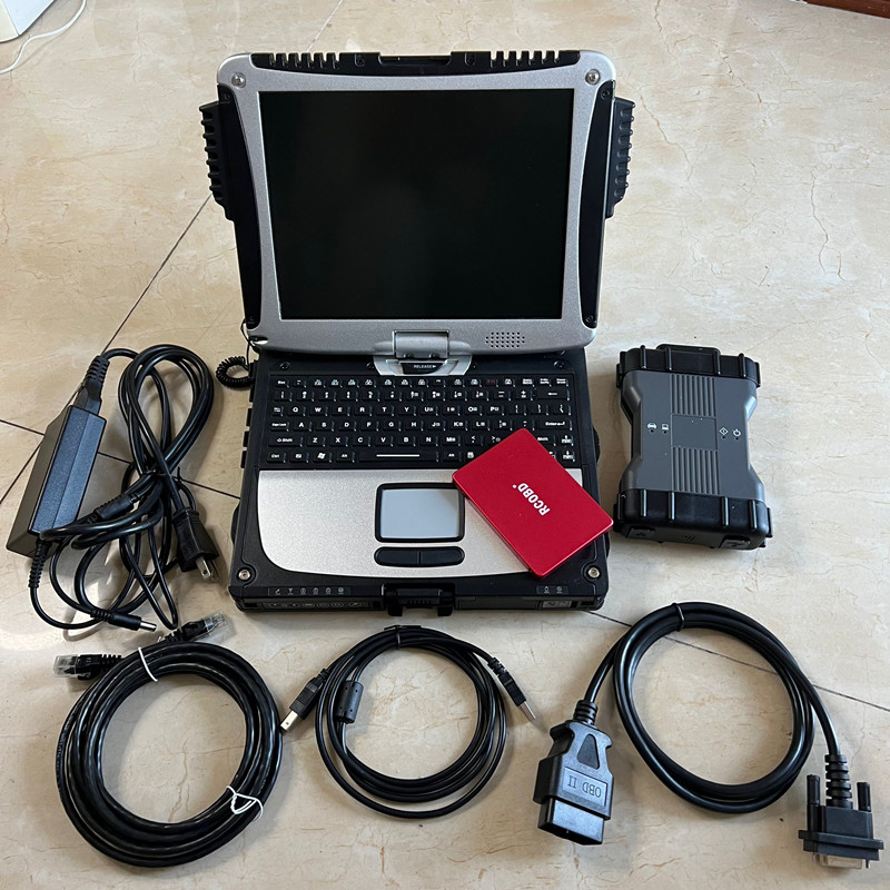 Диагностика инструмента MB Star C6 Интерфейс мультиплексор VCI Doip Полный чип wifi xentry Software SSD Ноутбук CF19 Touch PC готовые к работе
