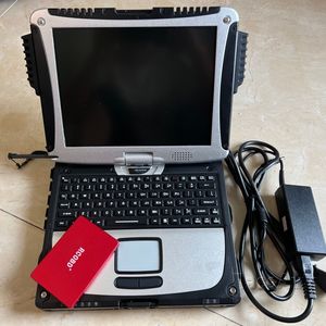 DIAGNOSE TOOL mb star c3 xentry 120gb SSD met Toughbook F-19 Laptop touchscreen klaar voor gebruik