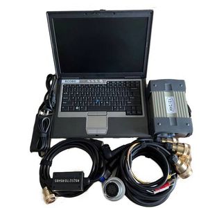 Diagnostische code scnner tool mb star c3 multiplexer met laptop d630 ssd alle kabels volledige set klaar voor gebruik