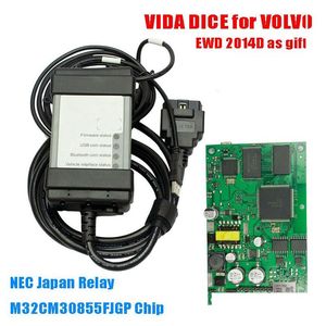 Tool de diagnostic Chip fl pour voo vida dice pro 2014d outils de scan diagnostic de diagnostic du firmware de mise à jour du logiciel Suppor Dhfe0