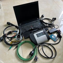 Diagnostisch hulpmiddel mb star c4 multiplexer wifi met laptop t410 i5 4g ssd 480 gb Nieuwste Volledige set Multi-talen scanner voor auto's vrachtwagens