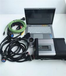 Herramienta de diagnóstico MB Star C5 SD Connect Plus Laptop CFAX2 i5 8g SSD 202003v XENDDTS para Mb Star C5 para MB Cars Trucks2459590