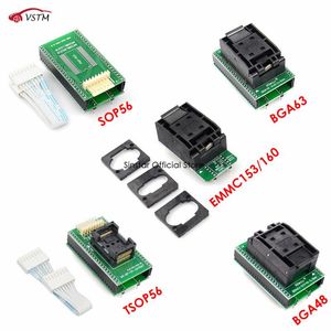 Diagnostische hulpmiddelen 100% Originele BGA63 BGA64 BGA48 BGA169 TSOP32 TSOP40 TSOP48 TSOP56 ADP-SS0-056-0.8 Adapters voor XGECU T56 NAND-programmeur