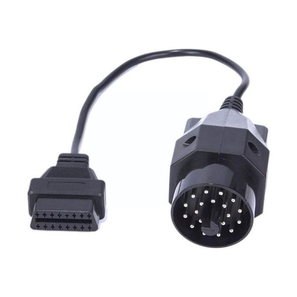 Herramientas de diagnóstico 1pc Adaptador Obd II para 20 pines a Obd2 16 Conector hembra E36 E39 X5 Z3 20Pin U0H8 Entrega de gota Dh3Dg