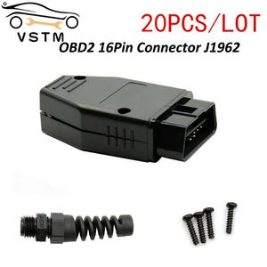 Outils de diagnostic 2021 5/10/20 pièces/lot OBDII EOBD JOBD ODB ODB2 EOBD2 ODB11 J1962 connecteur mâle adaptateur câblage obd2 16 broches