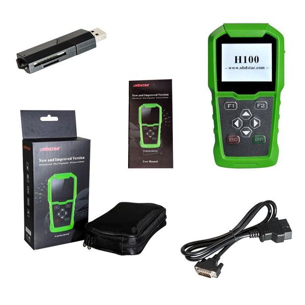 Herramientas de diagnóstico 2023 para FRD/MZDA Key Programmer Tool Obdstar H100 admite modelos como F250/F350 Drop entrega Automobiles Motorcycl Othgu