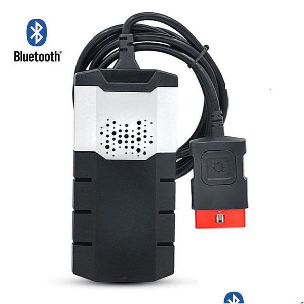 Herramientas de diagnóstico Coche Obdii Obd2 Ds150E Herramienta Bluetooth Camión Obd V.23 Escáner Cdp Vci Tcs Escáneres Entrega Directa Automóviles Motocicleta Dhews