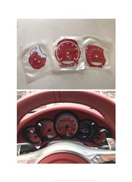 Diagnostische Hulpmiddelen Dashboard Toerenteller Faceplate Voor 911 991 Turbo S Gauge Cluster Gezichten Overlay Sticker 350 Km/h 8000 Rpm