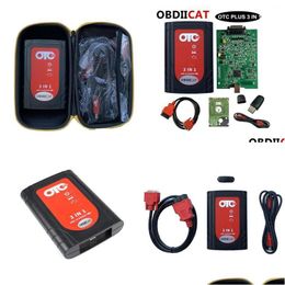 Outils de diagnostic DHS OTC Plus 3 en 1 Outil Testeur intelligent Forvoo Fornissan Const Obd2 Scanner GTS avec HDD1 Drop Delivery Mobiles Dhizn