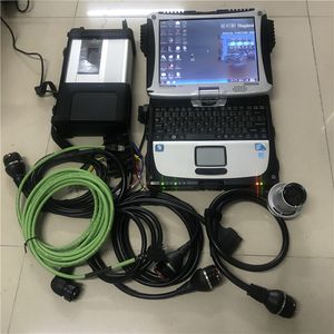 Diagnostische Hulpmiddelen voor Mb Auto Vrachtwagens met V2023 Ssd Super in CF-19 Laptop 4G/8G Ram i5 Cpu Werk voor Mer-afstaat Ster C5 Connect 5
