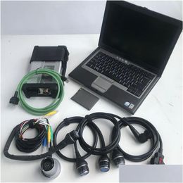 Diagnostische hulpmiddelen Mb Star Sd C5 Tool 2023.09V Hdd/Ssd Hht-Win-Das-Xentry met laptop D630 voor Dell 4Gb Ram Geïnstalleerd Fl Set Klaar voor Ot6Nb