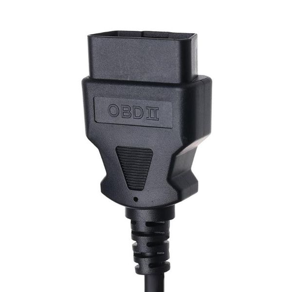 Herramientas de diagnóstico OBD2, adaptador de enchufe macho de 16 pines, conector de Cable de apertura para extensión ELM327 Auto193R