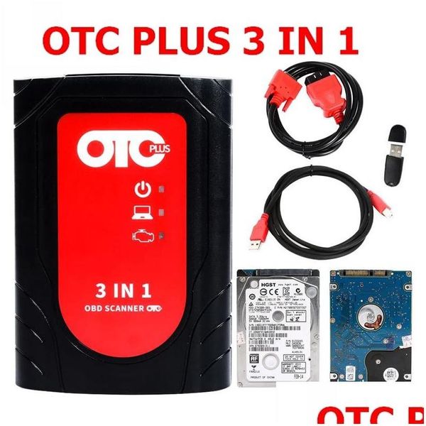 Outils de diagnostic OTC Plus 3 en 1 V15.00.026 GTS Tis3 Scanner pour outil de détection de véhicule Nissan Drop Delivery Mobiles Motos DH5H3