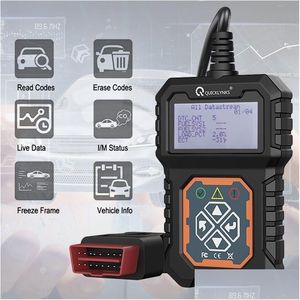 Outils de diagnostic T31 Car FL OBD2 / EOBD Code professionnel Reader OBD2 SCANNER MTI-LANGUAGES DROP DIVRIOR