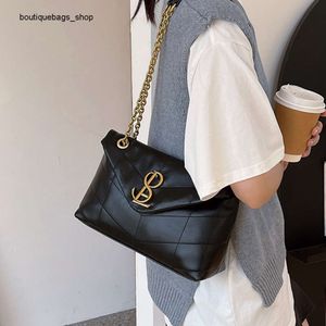 Diagonale tas Designer merk Lingge Chain Bag voor dames Nieuw Trendy en modieus Klein vierkant Veelzijdig Crossbody met grote capaciteit