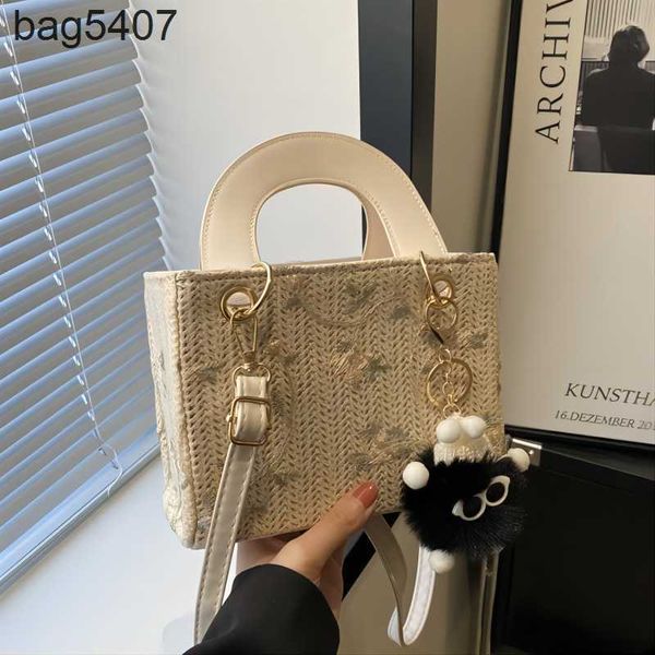 Diagonal Princess Bag Fabricants de luxe Promotion Sac à main populaire avec petit Dign New Commuter Daifei Advanced Weaving One Shoulder Crossbody