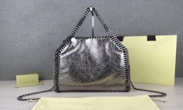 En diagonale à travers différentes tailles grandes et petites petites poignées de main mini sac de créateur célèbre femelle falabella sac7916329