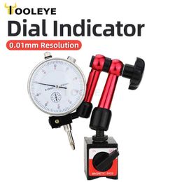 Die Die Indicator Magnetische houder Boormeter Stand Basis Basis Micrometer Meet Tool Hour Type Comparator Watch