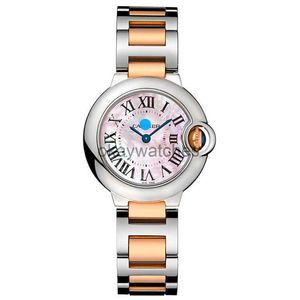 Cadran fonctionnant des montres automatiques Carter SHOT BLUE BLAUSE Série de ballons 18K Rose Gold Watch W 6 9 2 0 3 4