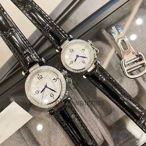 Cadran fonctionnant des montres automatiques Kajia Nouvelles femmes Regardez le mouvement japonais boîtier en acier en acier inoxydable