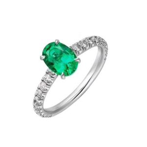 Diamants Legers Ring Emerald voor vrouwelijke ontwerper voor man Gangboor 925 SILVER T0P Kwaliteit Hoogste Teller Kwaliteit zal nooit vervagen sieraden Premium Gifts 014