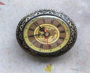 Diamètre 92 mm Gold Quartz Insert Clock Pièces Accessoires pour le mécanisme d'horloge murale Diy Desk Clock6515221