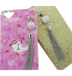 Boule de diamant gland chaîne pendentif étui de téléphone portable sac cosmétique bricolage accessoires décoratifs suspendus chaîne vêtements chaussures bijoux faits à la main