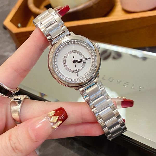 Diamond Cozel Womens Watches Top Brand Wrist Wristcs Designer Luxury Lady Watch for Women Christmas Valentin's Mother's Mother Day Gift High Quality Inoxydle Steel Band