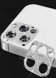 Diamond camera Lens Protector Cover voor iPhone13 Pro Max Aifon Iphoen iPhone 13 Promax Mini Metal Protective Ring Coque Fundas H113124026