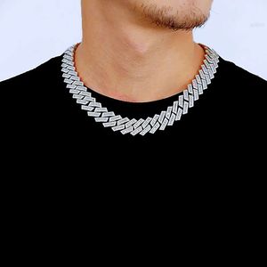 Diamond Cubaanse ketting Fashion Hiphop ketting Volledig Moissanite S925 Silver 50 Kralen Bracelet Nieuwste ontwerpen Geometrisch