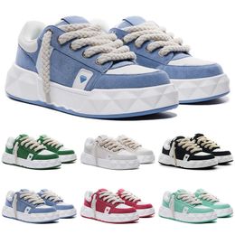 Diamond D-One Sneakers-ster uit Office Sneaker Luxury schoenen Heren Designer schoenen Men Dames Trainers Sport Casual schoen Running Shoes Nieuwe Trainer Maat 36-45