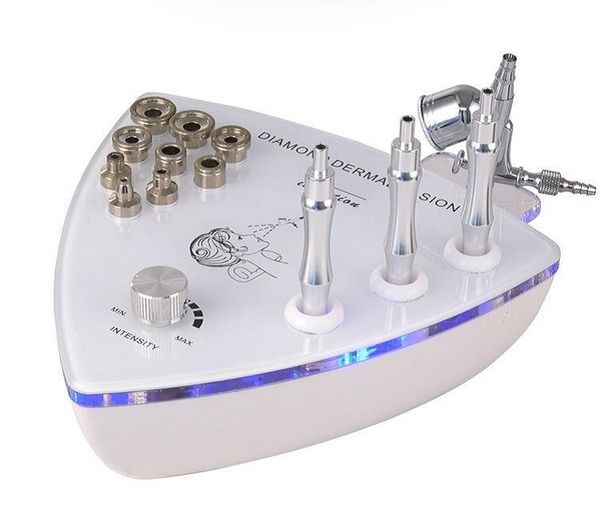 Máquina de belleza de peeling facial de dermoabrasión de diamante para limpieza profunda de la piel del hogar